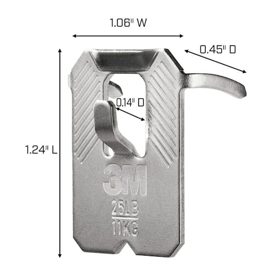 6 Pack: 3M CLAW™ Drywall Picture Hangers Variety Pack